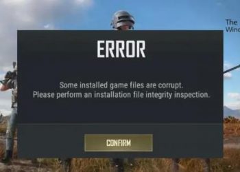 Некоторые установленные файлы игры повреждены. Ошибка PUBG.