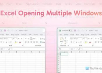 Как запретить Excel открывать два окна