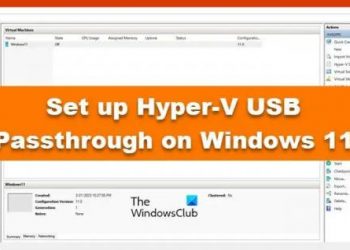 Как настроить сквозную передачу USB Hyper-V в Windows 11