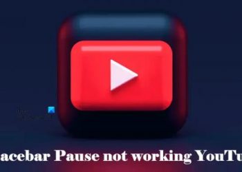 Пробел и пауза не работают на YouTube.