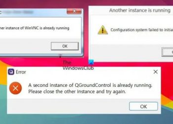 Другой экземпляр уже работает в Windows 11.