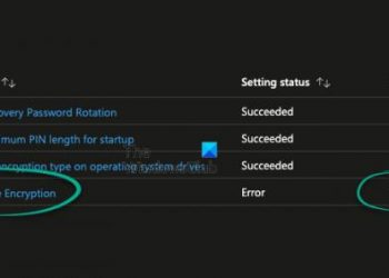 Ошибка BitLocker 65000, требуется шифрование устройства (исправление)