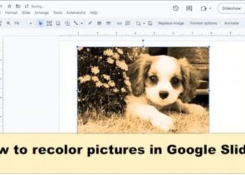 Как перекрасить изображения в Google Slides