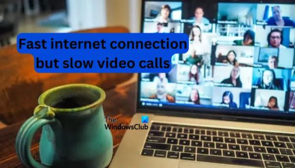 Быстрое подключение к Интернету, но медленные видеозвонки на ПК