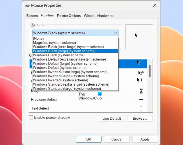 Указатель мыши исчезает на втором мониторе в Windows 11
