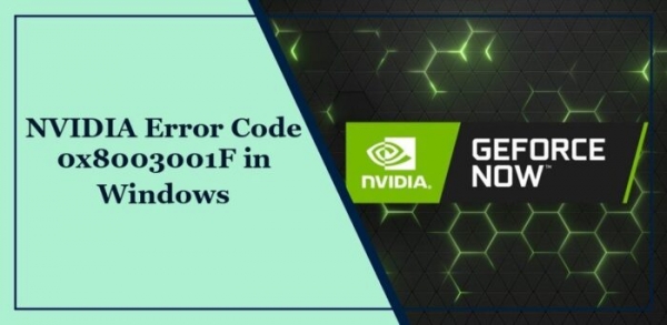 Код ошибки NVIDIA 0x8003001F в Windows 11 (исправление)