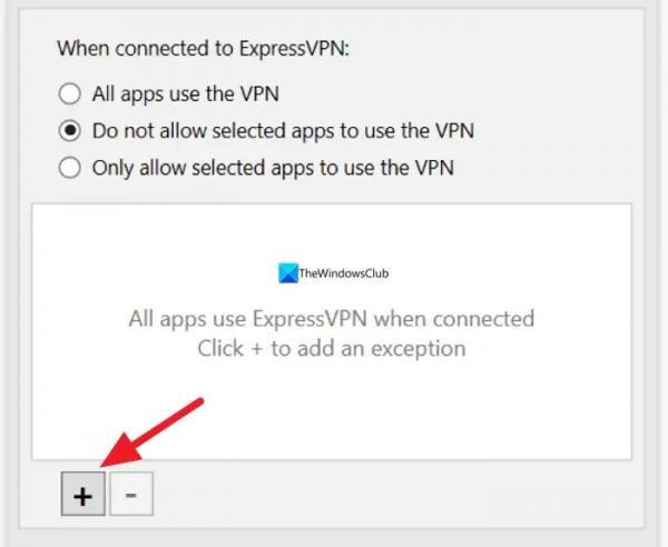 Как исключить приложение или браузер из VPN на ПК