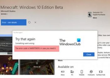 Исправить ошибку Microsoft Store 0x800706D9
