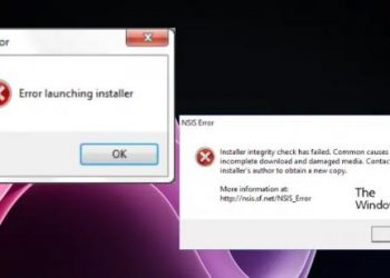 Исправить ошибку NSIS в Windows 11/10