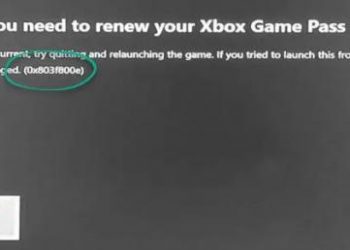 Исправить ошибку 0x803f800e Xbox One