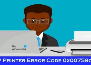 Код ошибки принтера HP 0x00759c98 (исправлено)