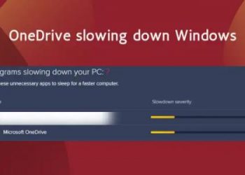 OneDrive замедляет работу компьютера с Windows 11