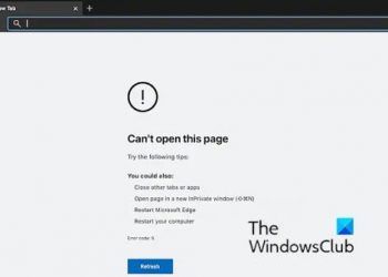 Код ошибки Edge 6. Невозможно открыть эту страницу на Mac.