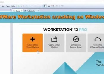 Сбой рабочей станции VMWare в Windows 11/10