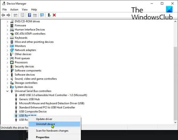 Клавиатура или мышь перестают работать после перезагрузки в Windows 11/10