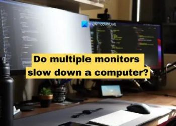 Несколько мониторов замедляют работу компьютера?