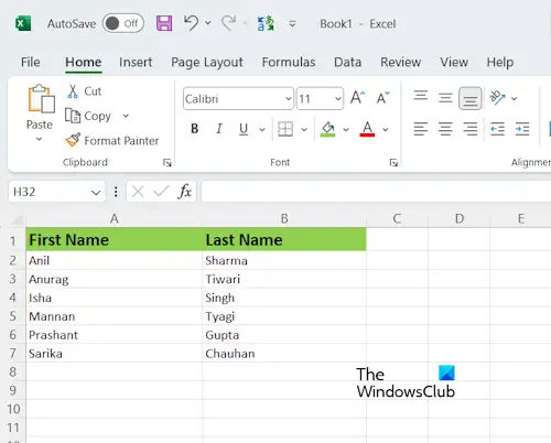 Объединение текста из нескольких ячеек в одну ячейку в Excel