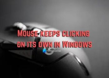Мышь продолжает щелкать сама по себе в Windows 11/10