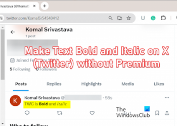 Как сделать текст жирным или курсивом в X (Twitter) без Premium