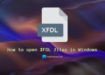 Как открыть файлы XFDL в Windows 11/10