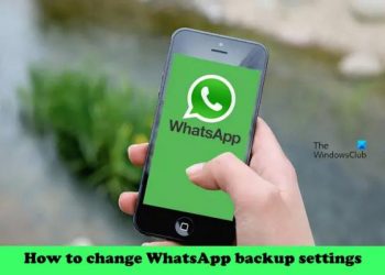 Как изменить настройки резервного копирования WhatsApp