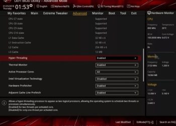 Hardware Prefetcher в BIOS что это?
