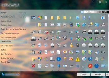 CustomizerGod – бесплатный инструмент для замены системных значков