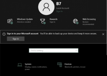 Как убрать новый рекламный баннер в приложении «Параметры» Windows 10 22H2