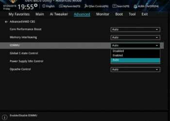 IOMMU что это в BIOS?