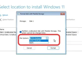 Windows 11 с ReFS: Microsoft интегрирует ReFS для установки операционной системы
