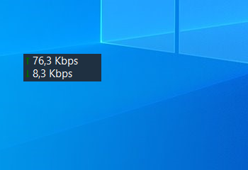 Net Speed Meter — миниатюрный виджет скорости обмена трафиком